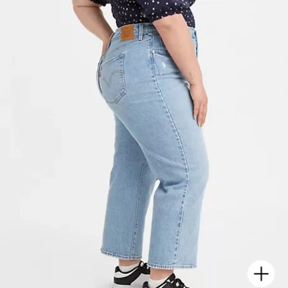 Levi's Jeans Levis Ribcage Straight Ankle Womens Jeans Plus
